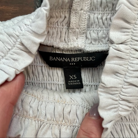 NWOT Smocked Mock-Neck Tank - Picture 6 of 10